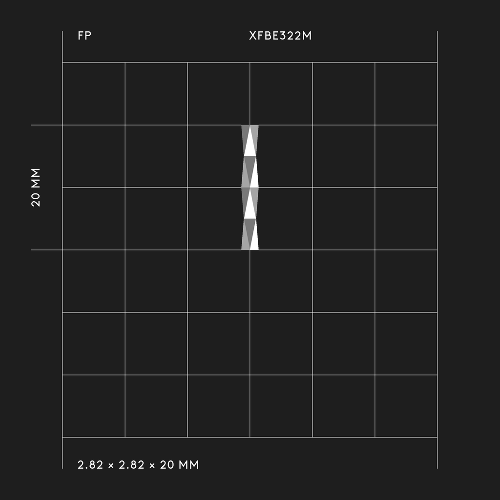 Eleganter Stabohrring XFBE322M mit 32 Facetten — nachhaltiger Schmuck von Fine Principles aus Berlin, grafisch und nachhaltig.